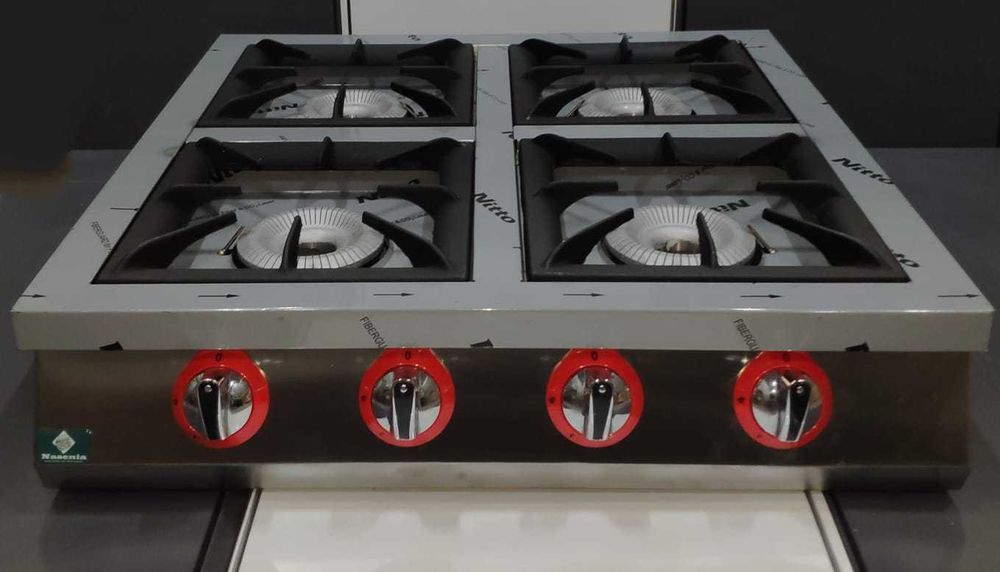 Fogão de 4 Queimadores Industrial  NOVO