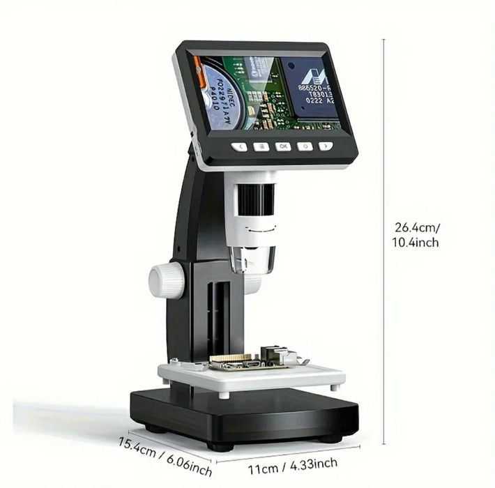 Микроскоп цифровой 4,3 дюйма