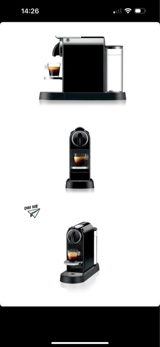 Maquina de cafe Nespresso