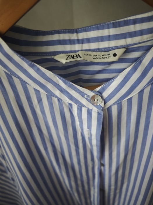 Натуральное платье рубашка ХL zara