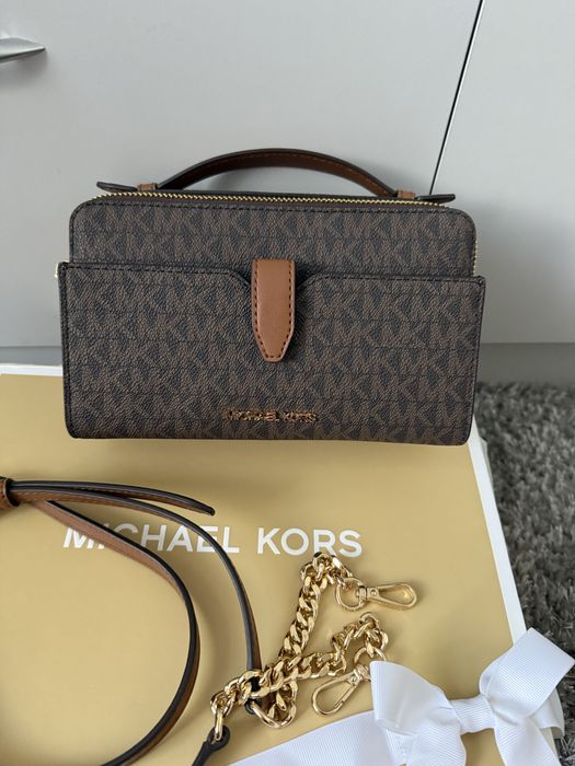 Женская сумка Michael Kors Medium Коричнева