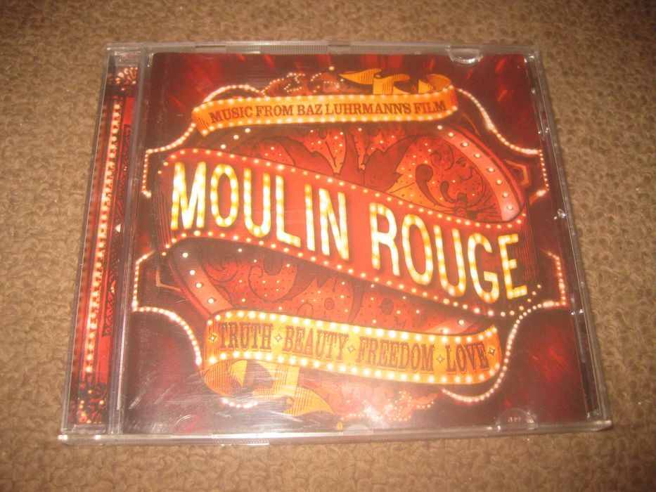 CD da Banda Sonora (OST) do filme "Moulin Rouge"