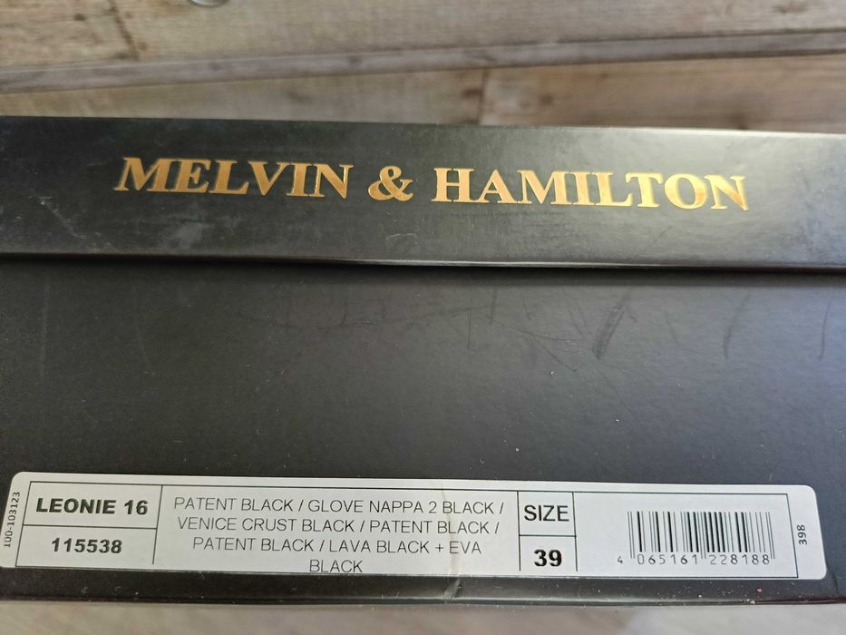 Melvin & Hamilton botki kozaki skóra rozmiar 39