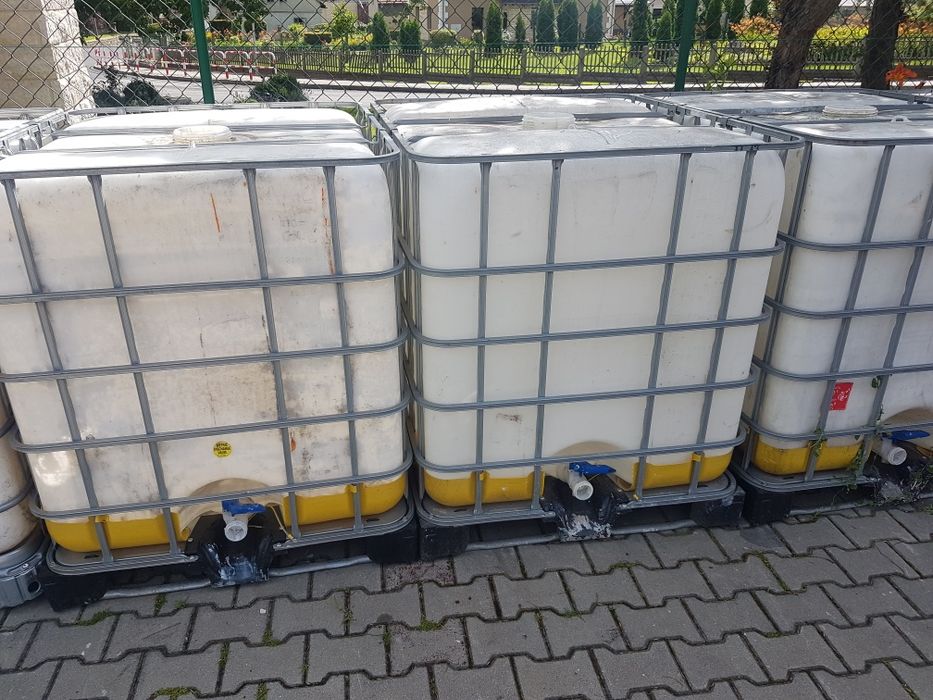 Zbiornik 1000l paletopojemnik zbiorniki beczka mauser ibc rsm woda