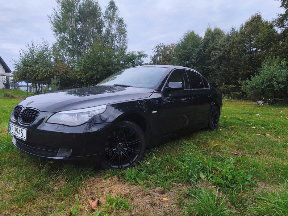 samochód bmw e60 2008