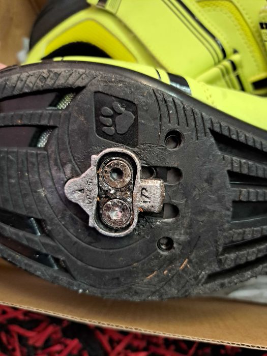 Encaixes sapatos ciclismo