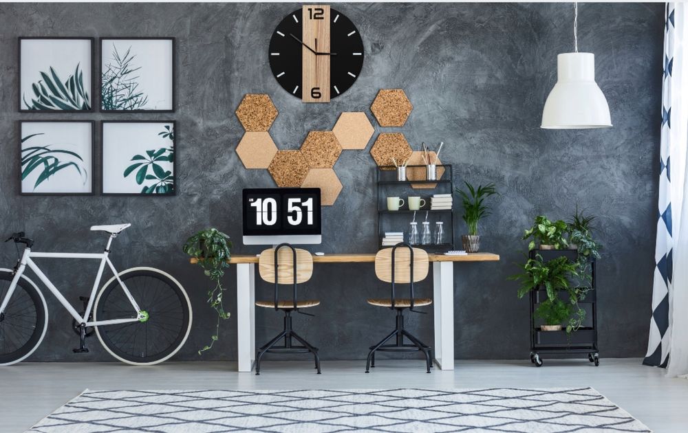 Nowy zegar scienny 35cm