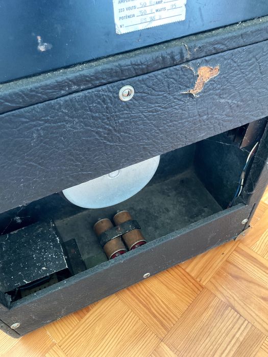 SEC SR50 - Amplificador de guitarra vintage Made In Portugal!