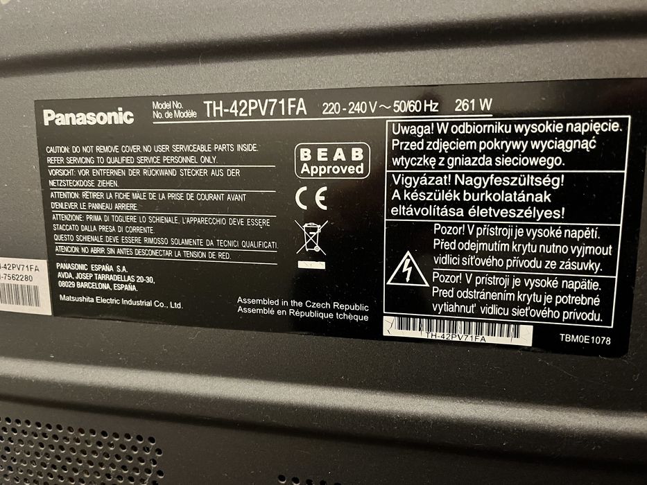 Telewizor Panasonic 42 cale