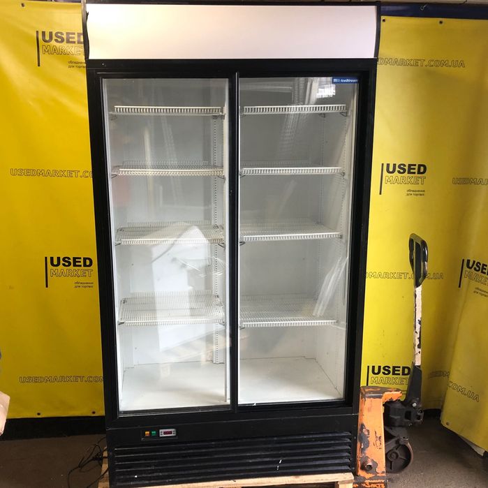 Холодильна шафа UBC Ice Stream Large подвійні скляні двері, гарантія