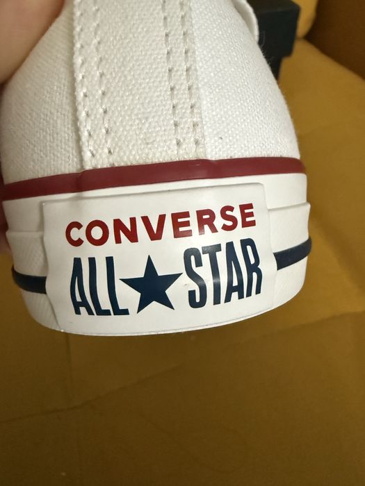 Buty tenisówki converse 42.5 białe nowe, mam paragon z gwarancją