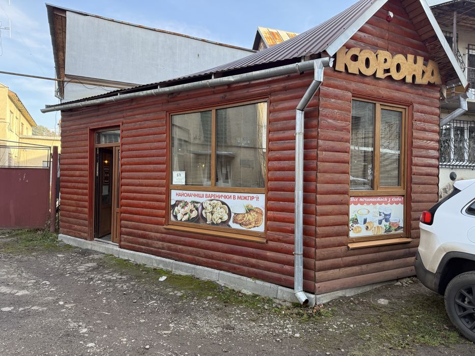 Продається кафе Корона в центрі Міжгірʼя