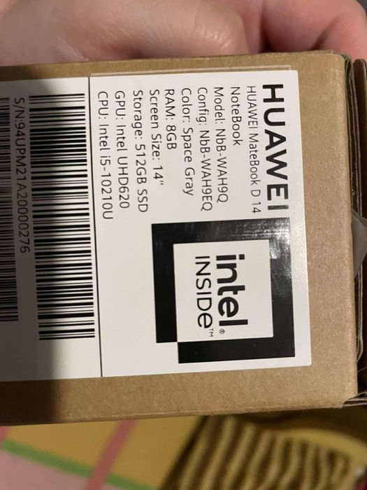 · Huawei matebook d14