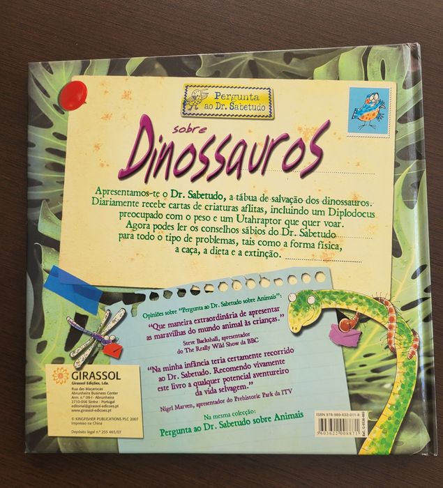 Perguntas do Dr. Sabe Tudo aos Dinossauros