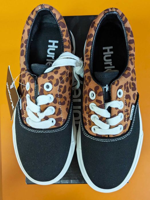 Hurley sneakersy tenisówki w panterkę rozm. 33,5