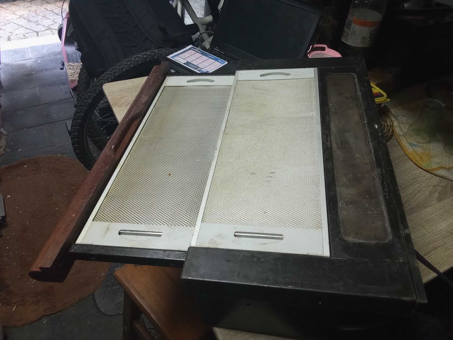 Exaustor cozinha 2 velocidades, luz