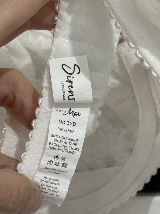 Biustonosz miękki 32B 70B dziewczęcy, koronkowy, Sirens by Pour Moi