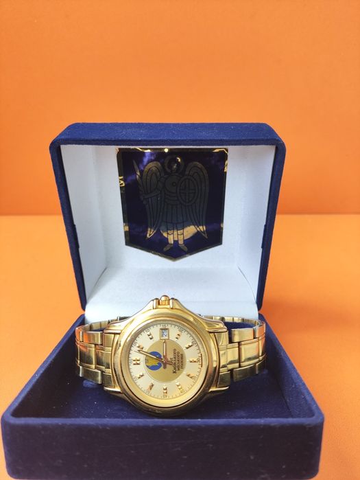 Кварцевые часы с надписью «Від Київського міського голови»