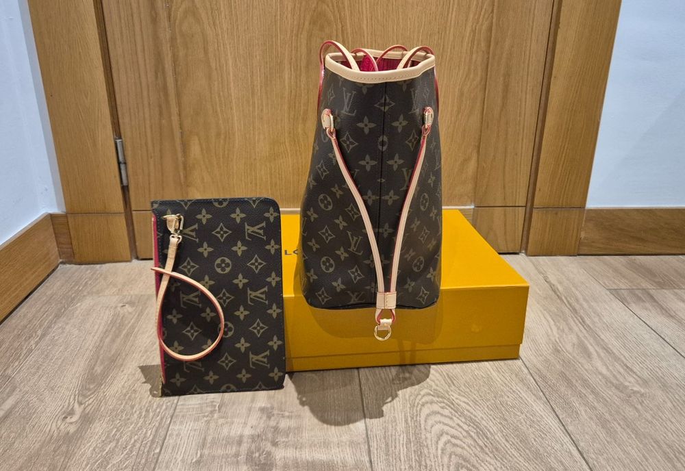 Louis Vuitton Neverfull Monogram Canvas - Completa com Caixa  e fatura