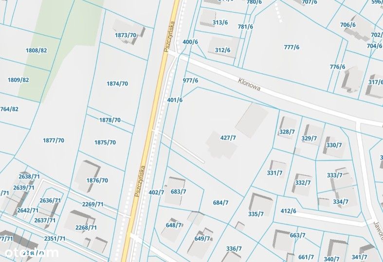 Działka na sprzedaż w Mikołowie, 2319 m²