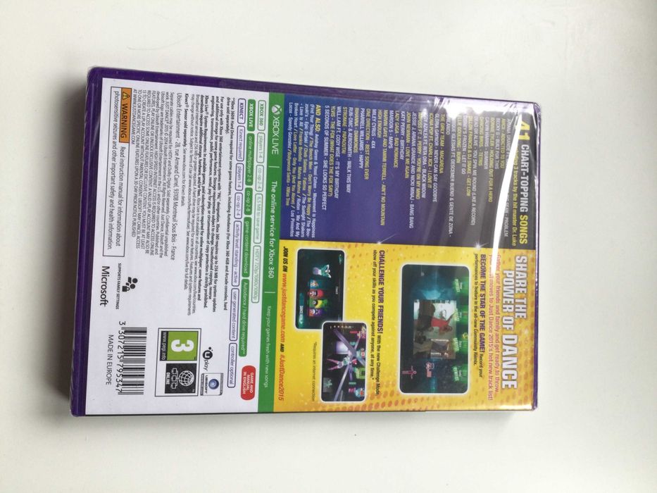 Xbox 360- Just Dance 2015 (selado)