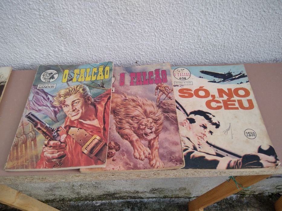 Revistas banda desenhada o Falcão