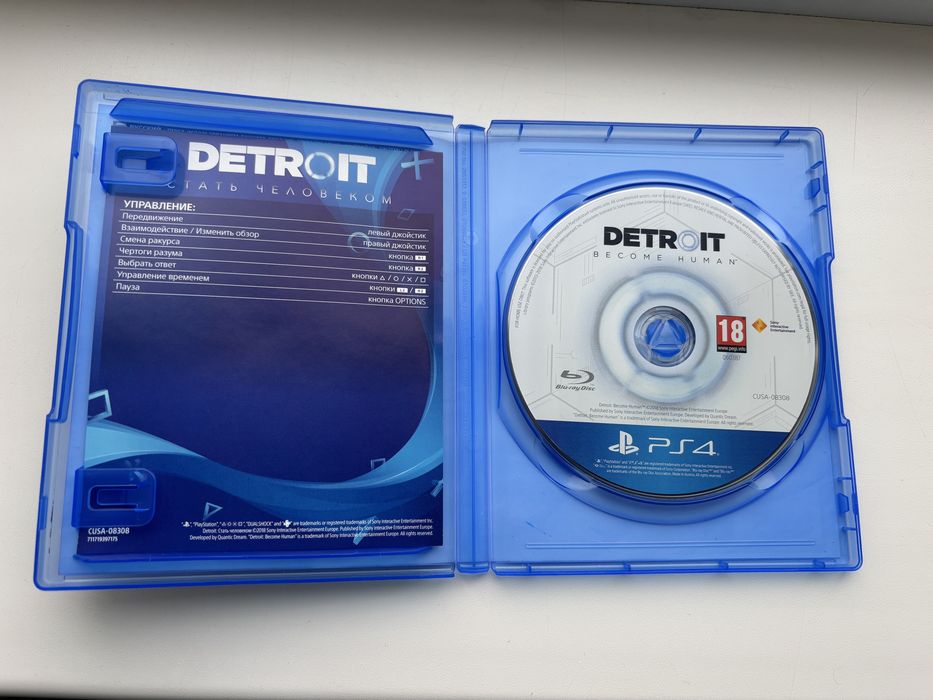 Гра на ps4 DETROIT become human
