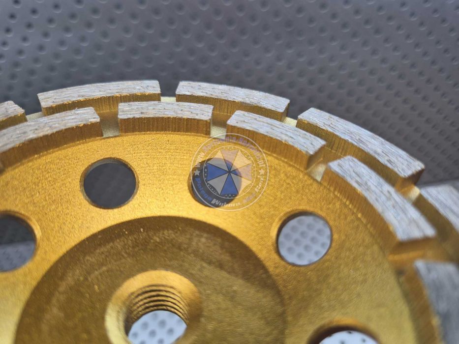 Diamentowa tarcza garnkowa do szlifowania betonu 125mm M14, segmentowa