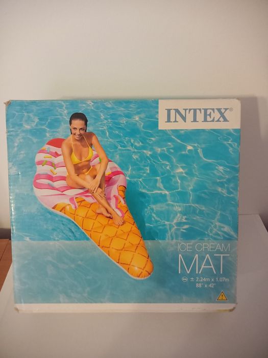 Dmuchany materac INTEX Ice Cream rożek lodowy nowy wysylka