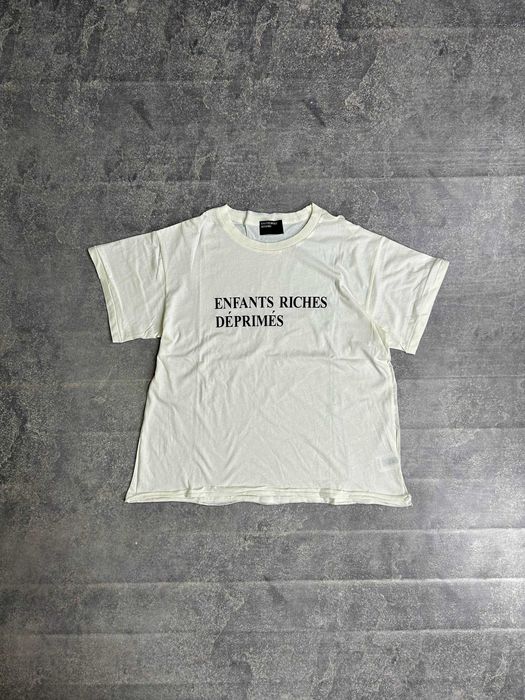 Футболка біла Enfants Riches Deprimes archive distressed белая
