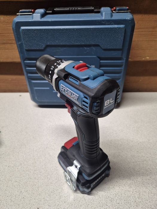 Erbauer Wkrętarka Udarowa Zestaw 2xAku 3.0Ah! F51