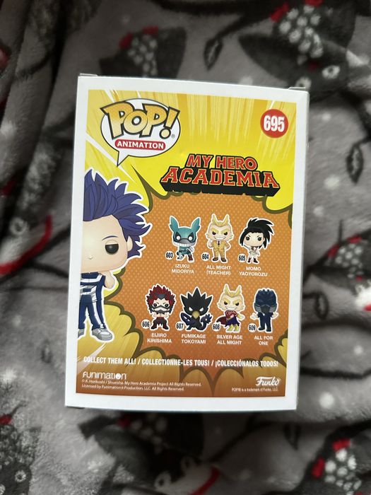 Hitoshi shinso 695 funko pop my hero academia special edition