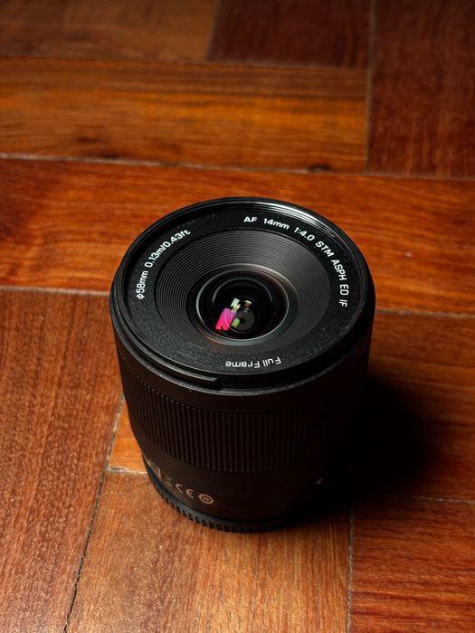 Viltrox 14mm f/4 + filtro CPL Hoya