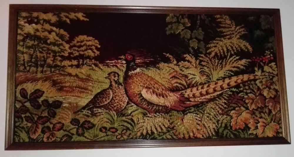 Quadros em tapete de parede