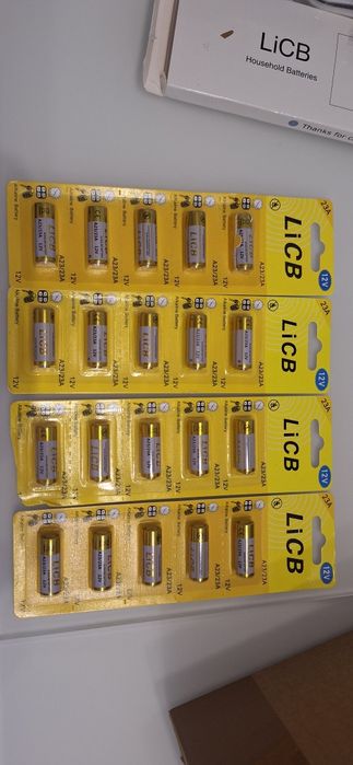 Pilhas A23 12V LiCB