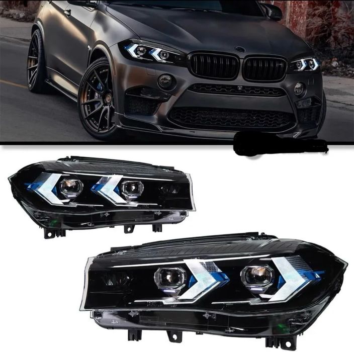 фари bmw x5 f15 в стилі g05