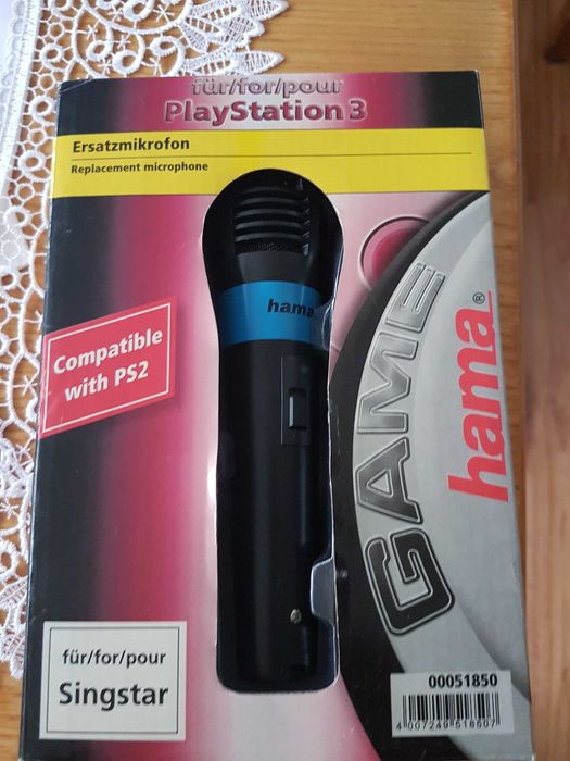 Mikrofon hama nowy nieużywany