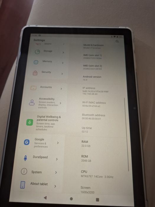 Tablet  i17 promax