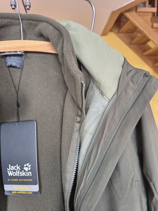 Kurtka damska z polarem odpinanym Jack Wolfskin