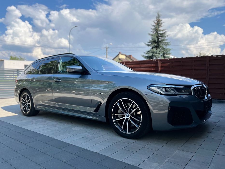 BMW Seria 5 BMW 530e xDrive M Sport Jak nowy na gwarancji