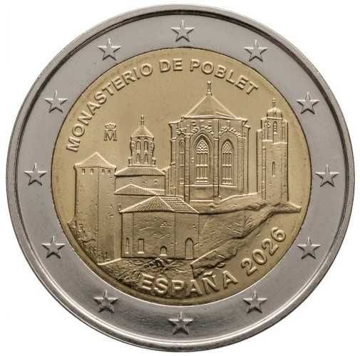 Moeda comemorativa 2 euros UNC desde €2,50