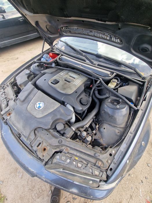 Bmw e46 mpakiet czarny sufit błotnik drzwi zderzak