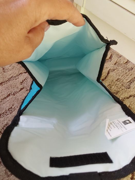 Torba termiczna niebieska. Made in California.  Nowa z metką 
Wysokość