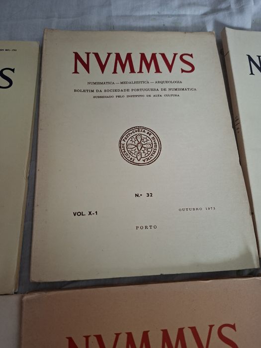 11 números da revista NVMMVS numismática