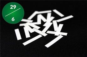 Zaworki głosów (stroików) TWORZYWO 29/6 20szt.