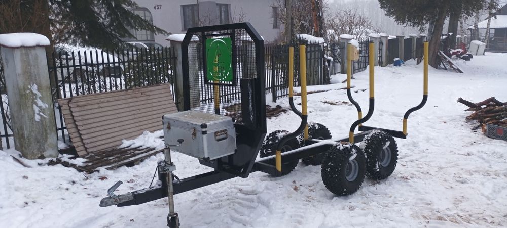 Przyczepa do traktora/ quada tandem