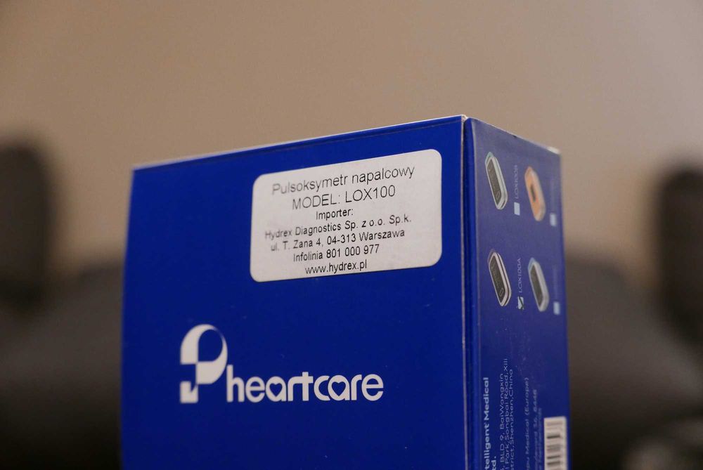 Pulsoksymetr napalcowy Hydrex Diagnostics LOX100a