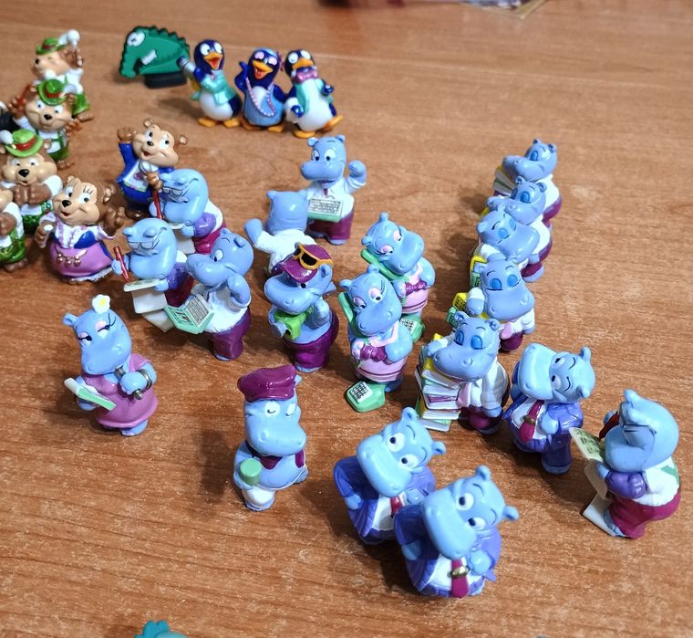 Stare figurki z Kinder jajka niespodzianki