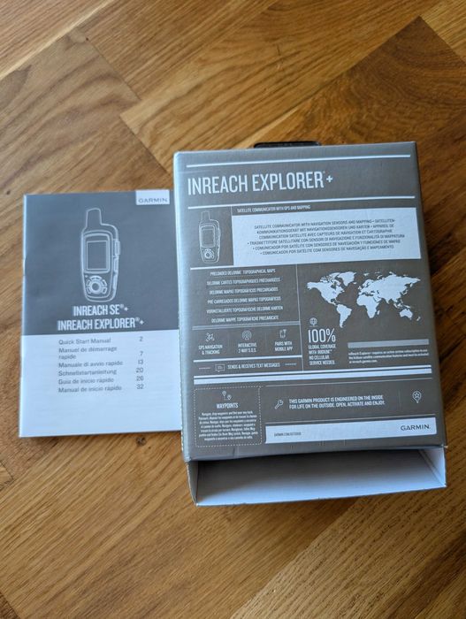 Garmin inReach Explorer+ Satellite Communicator with GPS Navigation
