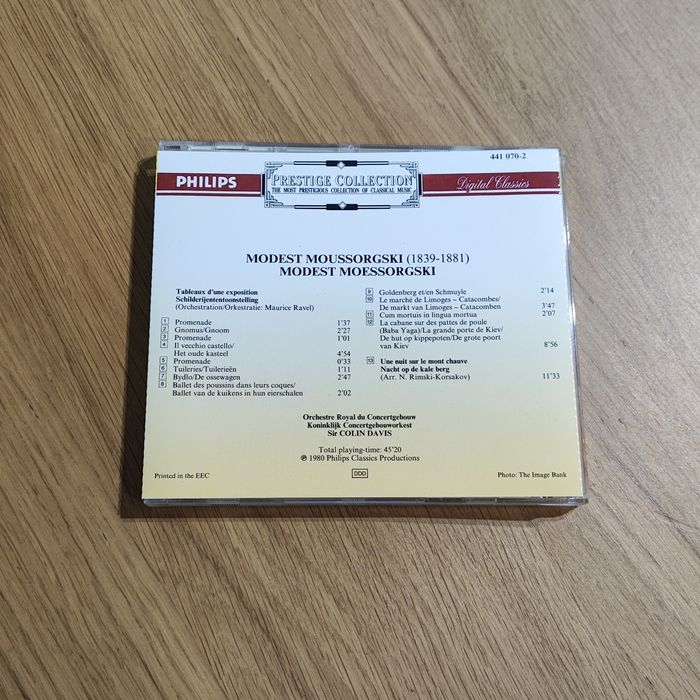 Prestige Collection Mussorgsky Pictures at an Exhibition